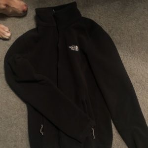 North Face Fleece zip up sweatshirt